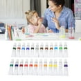 thumbnail image 3 of Acrylic Paint Pigment, 12ml 24 Colors Long Lasting Nontoxic Acrylic Paint Set  For Acrylic Painting ANGGREK Art Supplies, 3 of 8