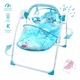 thumbnail image 3 of Silla Mecedora Para Bebes Columpio Control Remoto Mosquitero Azul, 3 of 5