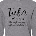 thumbnail image 4 of Inktastic Amazing Tuba Long Sleeve T-Shirt, 4 of 5