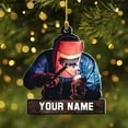 thumbnail image 5 of Personalized Welder Ornaments Custom Name Welder Christmas Ornament Custom Welder Gifts Welder Ornaments for Christmas Tree Welder Christmas Ornament (WD 10) - 3121, 5 of 8