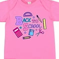 thumbnail image 4 of Inktastic Back to School with School Supplies Girls Baby Bodysuit, 4 of 5