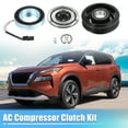 thumbnail image 2 of Unique Bargains AC Compressor Clutch Set Replace for Nissan Rogue 2008-2015 A/C Clutch Repair Assembly Black, 2 of 7