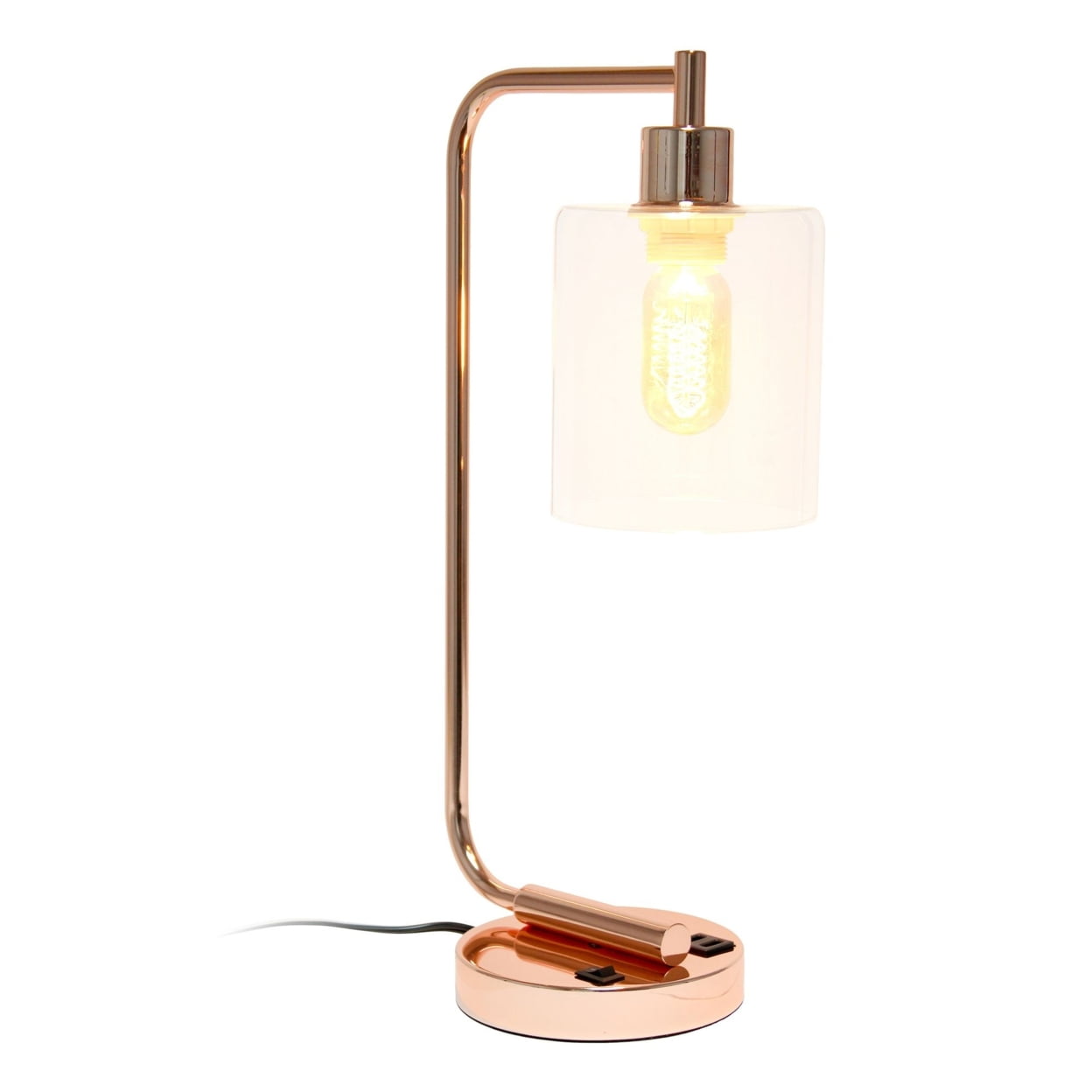 Rose gold sale desk lamp