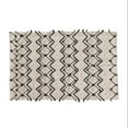 thumbnail image 1 of Tapis CHARA 48x72 Fait Main Texturé avec Franges, 1 of 1