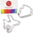 thumbnail image 4 of Ann Clark Air Travel Cookie Cutter Set, 2-Piece, Made in USA, 4 of 8