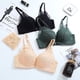 thumbnail image 5 of Sujetador de mujer con hebilla frontal, estilo hermoso, con espalda descubierta, de encaje sexy, sin aro de acero, sujetador push-up ajustable de pecho pequeño para verano, 5 of 5