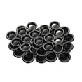 thumbnail image 3 of 50 mini bandejas cónicas de metal para uso doméstico, estudio, salón de té o dormitorio. negro, 3 of 9