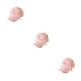 thumbnail image 2 of maskred Cotton Baseball Cap With Quick-drying Technology Say Goodbye To Sweat Ring Pink 3Set, 2 of 6