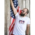 thumbnail image 2 of Peace Love America T-Shirt Men -Image by Shutterstock, Male x-Large, 2 of 4