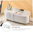 thumbnail image 4 of Minkissy Desktop Data Cable Organizer Cable Organizer Container Plastic Heat Dissipation Office 1Pcs, 4 of 8