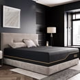 thumbnail image 2 of EGOHOME Black 12" Queen Mattress in a Box, Cooling Gel Memory Foam Mattress, Medium Plush, Motion Isolation& CertiPUR-US Certified, Adult, 2 of 13
