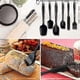thumbnail image 4 of 2026 Kitchen Silicone Spatula Maryse And Spatula Spoon Silicone Utensils (Set Of 6, Black), 4 of 5