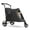 Black, variant on OSM Pet Stroller for Large Dogs or Multiple Dogs Cats with Adjustable Handle, 3-Wheels Dual Entry Portable Dog Carting Easy Folding Pet Wagon Double Dog Stroller up to 55 lbs, Pink