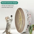 thumbnail image 2 of ruzhgo Tapis Rond à Gratter pour Chat Lit Lounge en Carton à Gratter pour Chats P, 2 of 6