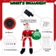 thumbnail image 4 of Papá Noel inflable OurWarm de 4,5 m con luces LED para exteriores, 4 of 7