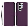thumbnail image 2 of Compatible with Samsung Galaxy S24 Ultra Wallet Case with RFID Blocking Credit Card Holder, PU Leather Folio Flip Kickstand Protective Shockproof Anti-fall Phone Case Cover Women Men,Violet, 2 of 12