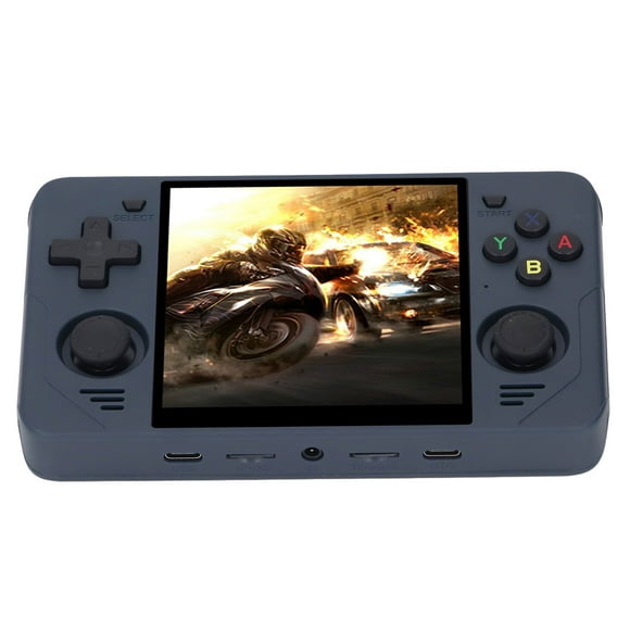 Console Handheld Retro Game Console Double 3D Joysticks High Resolution 4 Inch IPS Colour Screen Portable Open Source Video Gaming Console
