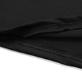 thumbnail image 5 of Lamuusaa Women, Solid Color Short Sleeve Round Neck Slim Top, High Waist Elastic Band Short Pants, 5 of 8