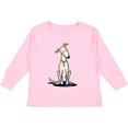 thumbnail image 3 of Inktastic Curious Greyhound Boys or Girls Long Sleeve Toddler T-Shirt, 3 of 5