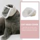 thumbnail image 3 of Bozal de aire para gatos Bozal para casco para el aseo Bozales transparentes para perros pequeños Traje de malla transpirable Máscaras antimordidas Bigote Pet Groomer Helpers 20-25cm Bubble Space, 3 of 5