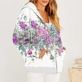 thumbnail image 4 of KBODIU Women Zip Up Hoodies Sweatshirts Girl Fall Casual Drawstring Jackets with Pockets Plus Size Long Sleeve Gradient Print Winter Coats Y2K Fall Hoodie Clothes Outfits, 4 of 6