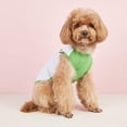 thumbnail image 4 of Pet Tank Top Wrinkle-Free Breathable Cotton Fruit Pattern Pet Shirt for Summer, Green, L, 4 of 7