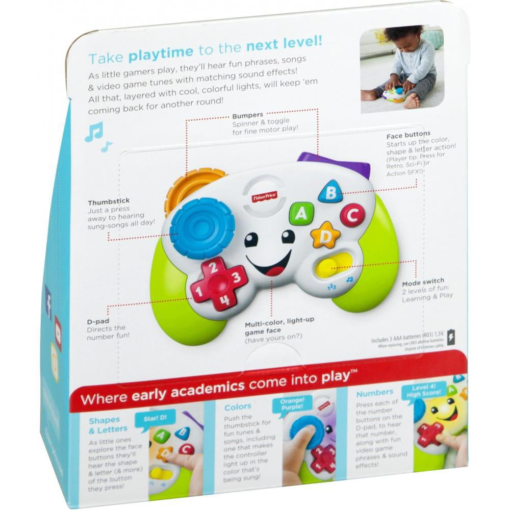 fisher price laugh and learn game controller