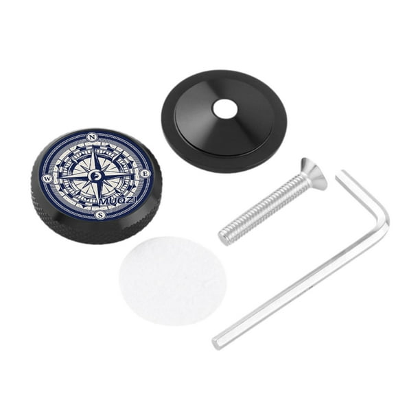Tapa de Dirección de Bicicleta MUQZI Cubierta de Vástago de Aleación de Aluminio