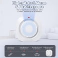 thumbnail image 2 of 2PCS Photoelectric Wireless Smoke Detector Fire Alarm Detector Smart Smoke Alarm, 2 of 14