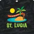 thumbnail image 4 of Inktastic I Love St Lucia Boys or Girls Toddler T-Shirt, 4 of 5