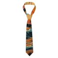 thumbnail image 1 of Balery Serene Ocean Sunset Corbata Clásica de Seda para Hombre, Corbata Tejida Jacquard, Corbatas Formales para Negocios y Bodas, 1 of 7
