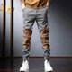 thumbnail image 3 of Pantalones cargo rectos casuales elásticos para hombre, pantalones vintage Y2k de diseñador más baratos, ropa tecnológica Harajuku para hombre, moda de lujo, holgados, 3 of 4