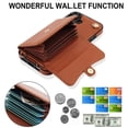 thumbnail image 3 of For Iphone 16 Plus Rfid Card Slot Phone Case With Long Lanyard(Brown),iPhone 14 Pro, 3 of 8