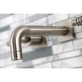 thumbnail image 4 of Kingston Brass KS6128ML Milano Double-Handle Wall Mount Bathroom Faucet, Brushed Nickel, 4 of 8