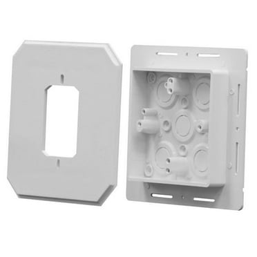 Arlington Industries - 8081F - Siding Box Kit - Fixtures And Receptacles