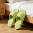thumbnail image 2 of Agkizg Women Bathroom Slippers, Shower Shoes, Striped Eva Slide Sandals Odor Wear Casual Indoor Bathroom Shower Summer Slippers, 2 of 7