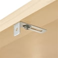 thumbnail image 4 of Maklaine Contemporary 72" Tall Narrow Arched Bookshelf in Natural, 4 of 9