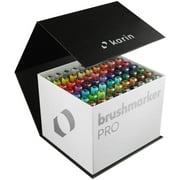 Karin Brushmarkers Pro Markers - Set of 63, Mega Box, Assorted Colors
