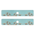 thumbnail image 7 of Yayeee Faucet Mat for Kitchen Sink 30" Diatomite Long Splash Guard Pad, Capybara Splash, 2 Pack, 7 of 7