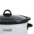 thumbnail image 4 of Brentwood Appliances SC-140W 4.5 qt. Scallop Pattern Slow Cooker - White, 4 of 8
