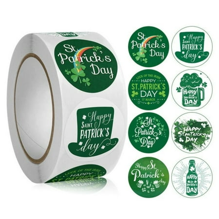 

Nallwabiu St. Patrick S Day Stickers Irish Festival Stickers Green Decorative Stickers Beer Festival Decor Festive Stickers for Kitchen Bar Party Venue