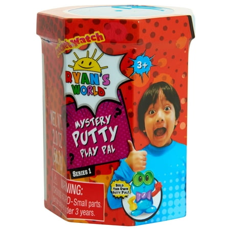 Ryan's World Ooze Universe and Mystery Putty Play Pal Bundle - 3 (Best Smile In The World)