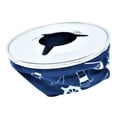 thumbnail image 3 of LOVIVER Round Ashtray Stainless Steel Ashtray 1/8" Diameter W/ Windproof Bag Blue, 3 of 8