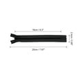 thumbnail image 2 of Uxcell Invisible Zippers, 5Pcs 6 inch Nylon Hidden Sewing Zippers for Sewing DIY Handmade, Black, 2 of 6
