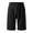 Black, variant on Men'S Summer Casual Shorts With Button Closure Pleated Front Cuffed Hem Chino Shorts For Office Commute And Smart Casual Daily Wear Shorts,Light Gray,M