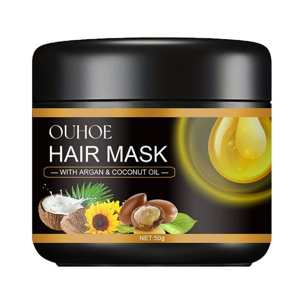 Productos para el cuidado del cabello Mascarilla capilar Mascarilla capilar Crema capilar con argán y aceite Suaviza Hidrata Cabello seco y áspero El cabello penetra hasta las puntas acondicionador ac