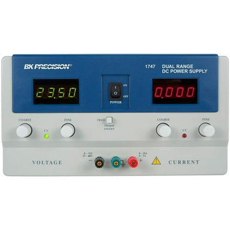 B&K PRECISION 1747 Dual Range DC Pwr Sply, 30V/10A; 60V/5A
