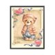 thumbnail image 1 of Cuadros Decorativos Punto de cruz completo 11CT hilo de algodón DIY LOVE Bear Doll impreso bordado Wdftyju embutido en tela, 1 of 9