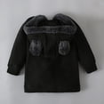 thumbnail image 4 of WIBACKER 1-6T Baby Boys Fleece Jacket Kid Girls Zip Up Hoodies Fall Winter Bear Ear Coats Toddler Outerwear, 4 of 9