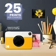 thumbnail image 7 of Kodak Printomatic Instant Print Camera - Portable Camera Prints on Zink 2x3" Photo Paper - Yellow, 7 of 7
